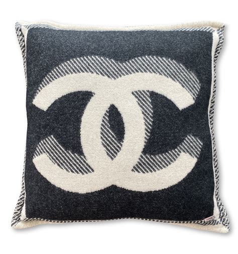 chanel pillow cases|authentic chanel blanket.